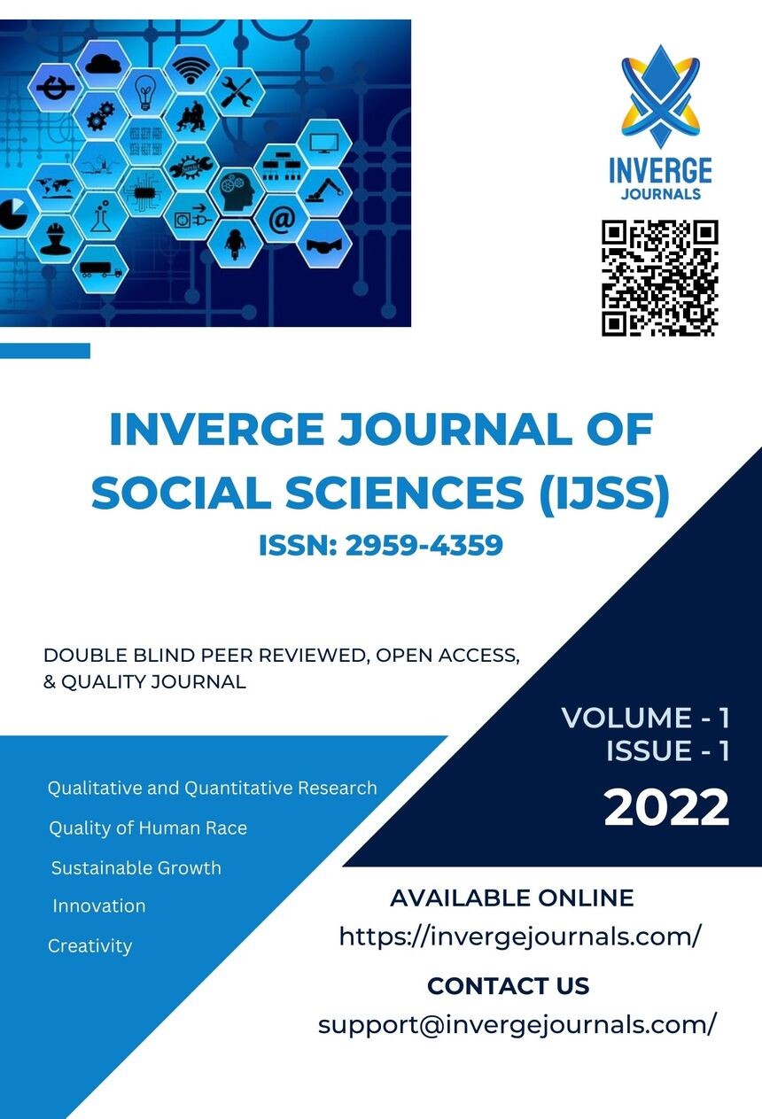 					View Vol. 1 No. 1 (2022): Inverge Journal of Social Sciences
				