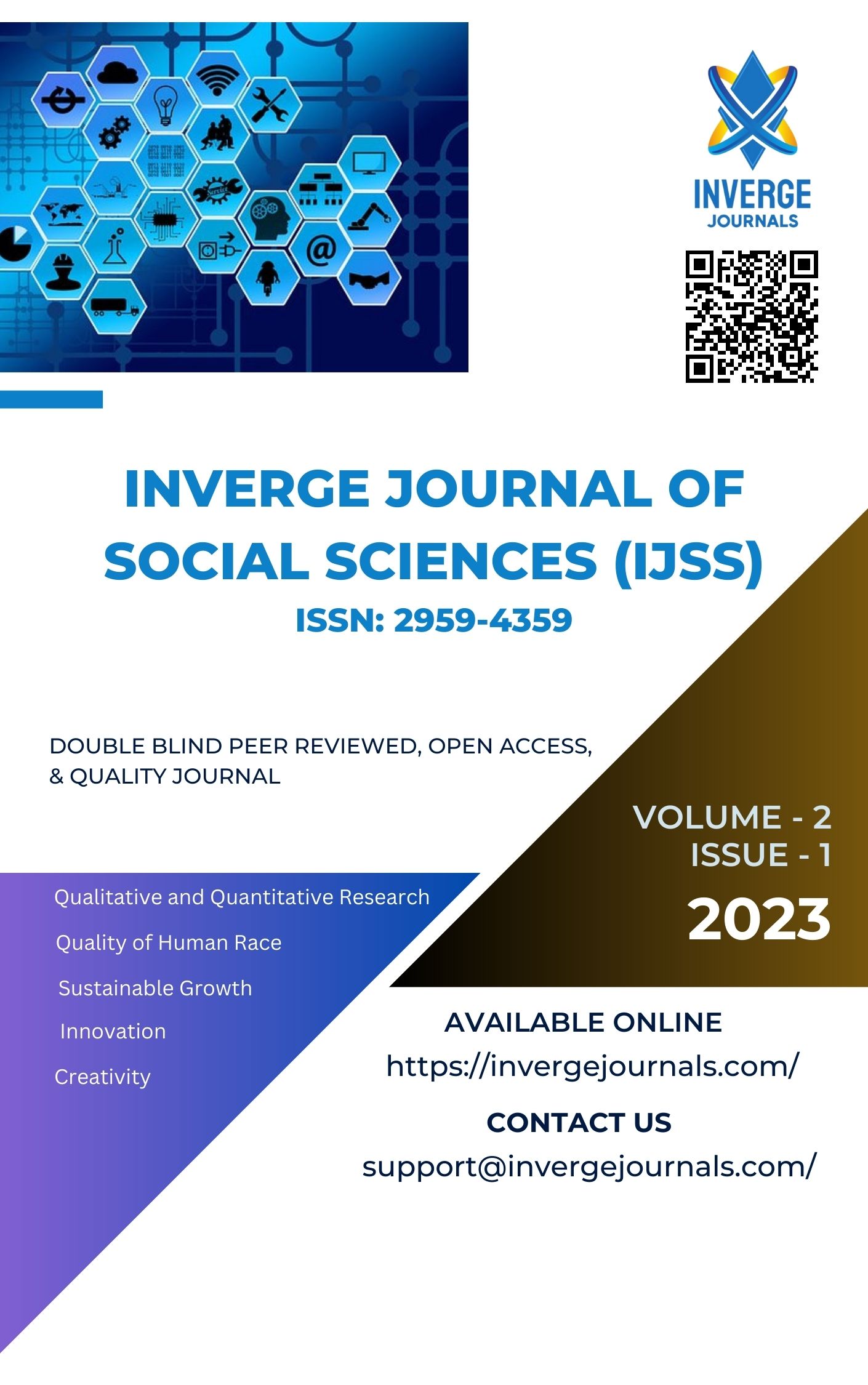 					View Vol. 2 No. 1 (2023): Inverge Journal of Social Sciences
				