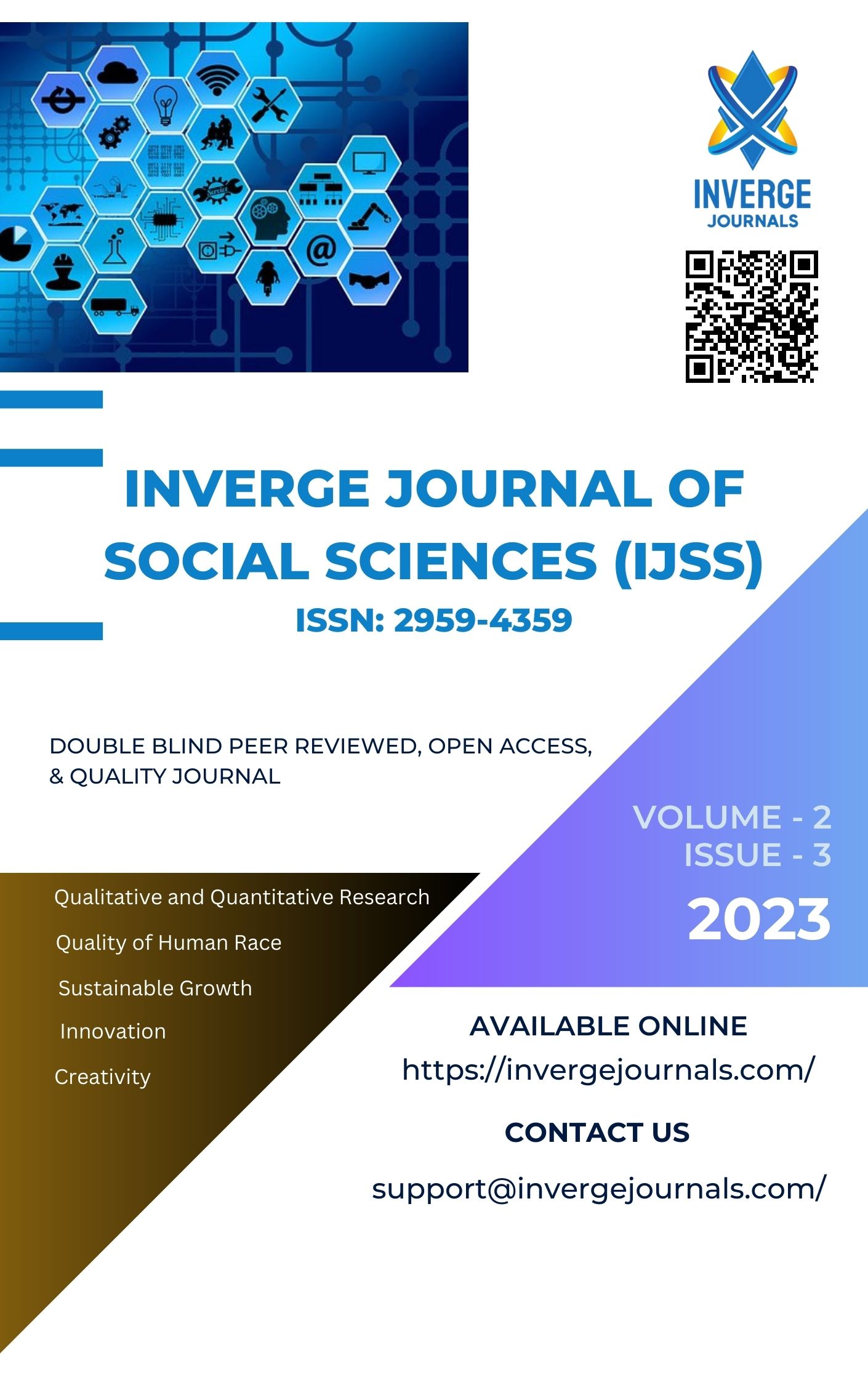 					View Vol. 2 No. 3 (2023): Inverge Journal of Social Sciences
				